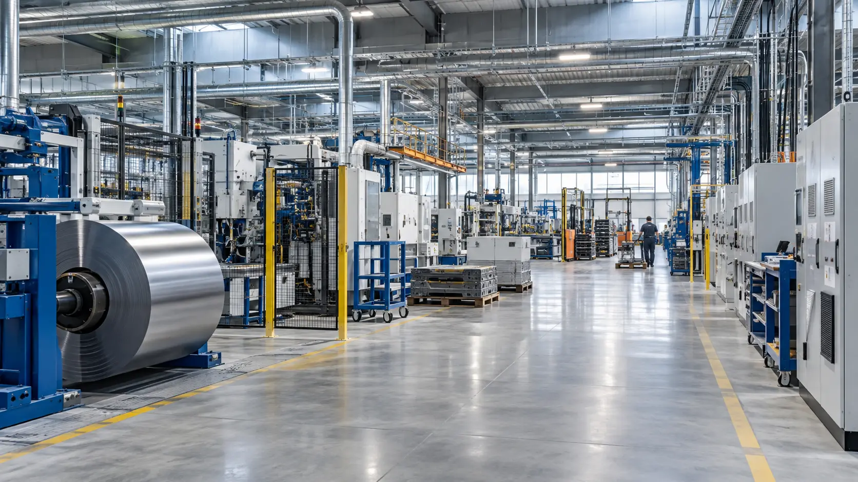 Energieintensiver Produktionsbetrieb